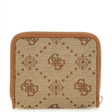 Guess Neda Mini Portefeuille Latte Logo dos