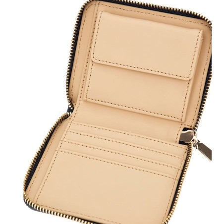 Guess Neda Mini Portefeuille NLO Navy ouvert