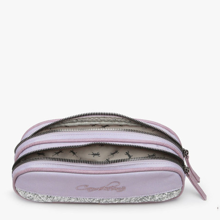 Chameleon Double Vintage Fantasy Glossy Lilac Pencil Case