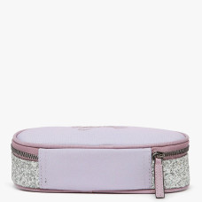 Camelion Oval Pencil Case Vintage Fantasy Glossy Lila