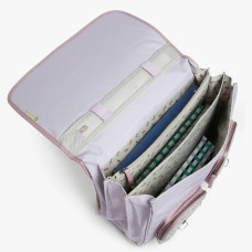 Caméléon Vintage Fantasy Girl Cartable 41cm Glossy Lila ouvert