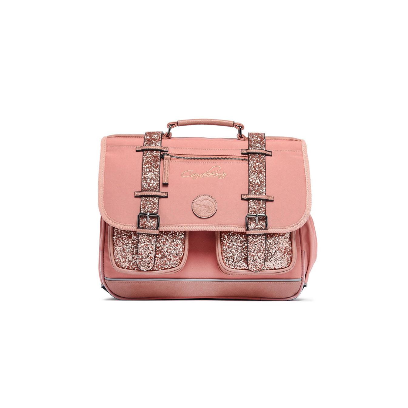 Chameleon Vintage Fantasy Girl Backpack 38cm Glossy Pink