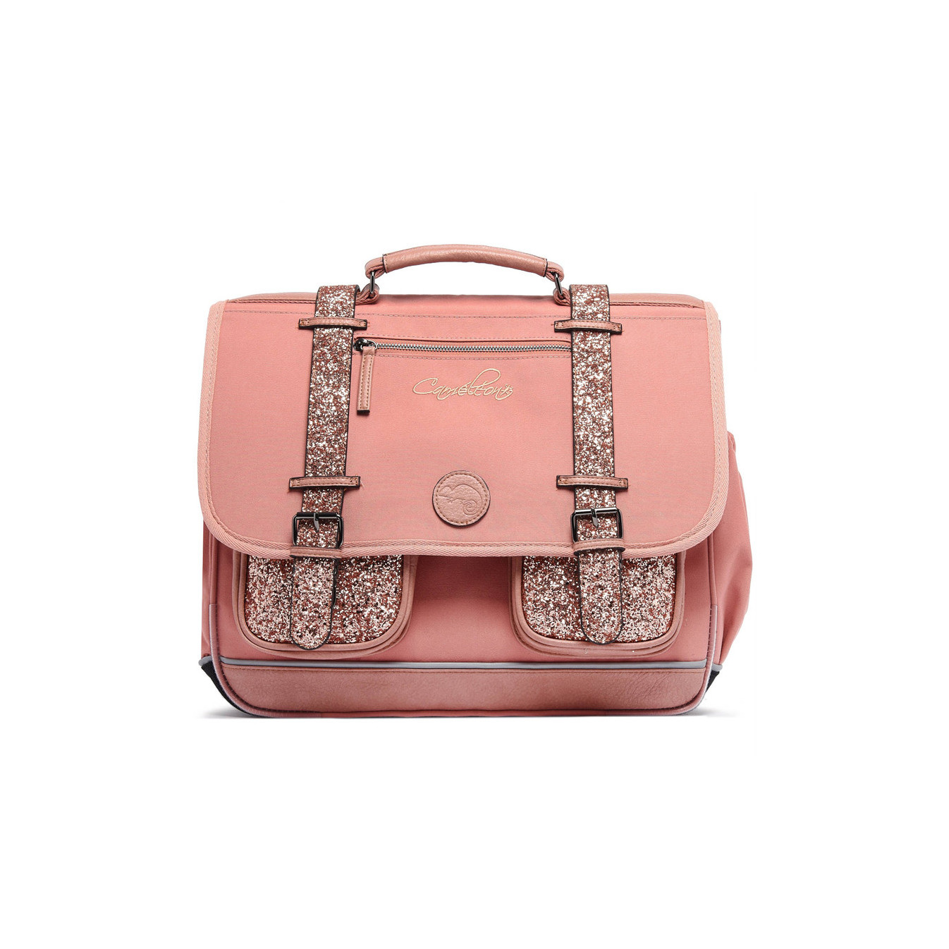Chameleon Vintage Fantasy Girl School Bag 41cm Glossy Pink