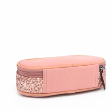 Vintage Fantasy Glossy Pink Oval Pencil Case