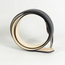 JL FOURES Ceinture Baroudeur Cuir Homme Noir