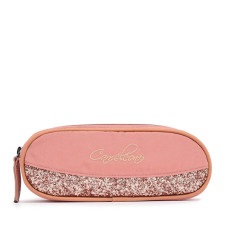 Chameleon Double Pencil Case Vintage Fantasy Glossy Pink