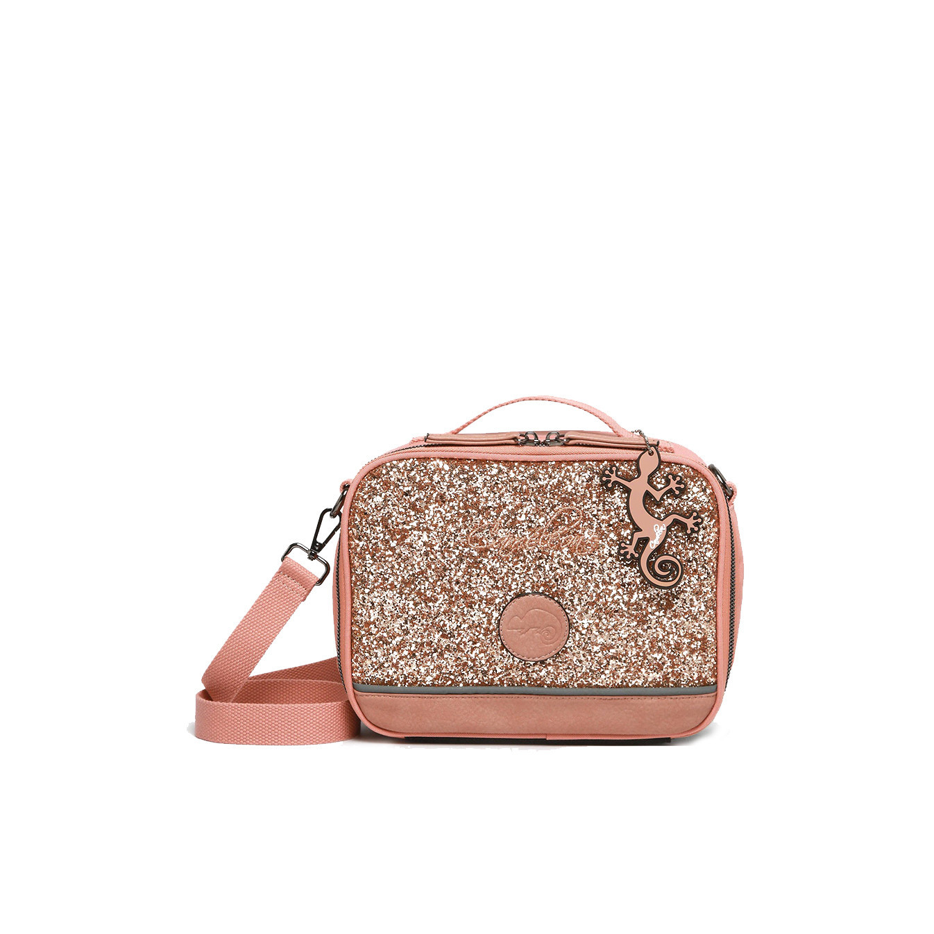 Caméléon Vintage Fantasy Sac Isotherme A Gouter Glossy Pink