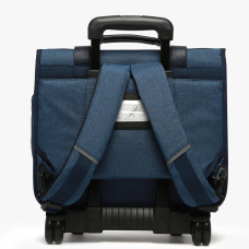 Caméléon Vintage Color Wheeled Backpack 38cm Totaly Navy