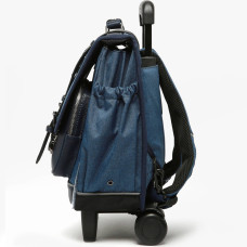 Caméléon Vintage Color Wheeled Backpack 38cm Totaly Navy