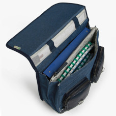 Caméléon Vintage Color Wheeled Backpack 38cm Totaly Navy