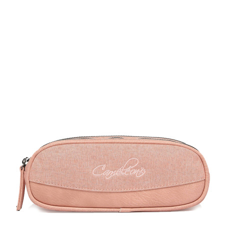 Chameleon Double Vintage Color Totaly Pink Pencil Case