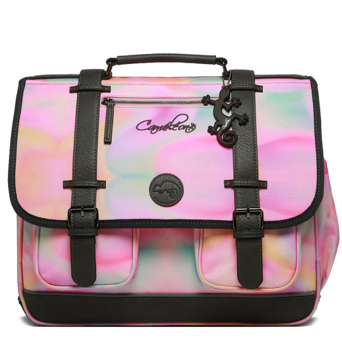 Caméléon Vintage Fantasy Cartable 41cm Pink Tie And Dye