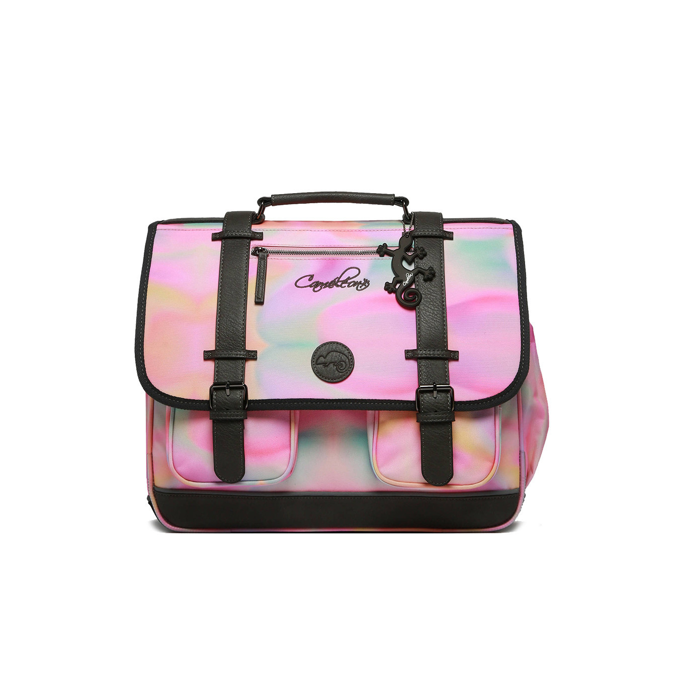 Caméléon Vintage Fantasy Cartable 41cm Pink Tie And Dye