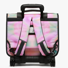 Camaleon Vintage Fantasy Wheeled Backpack 38cm Pink Tie And Day