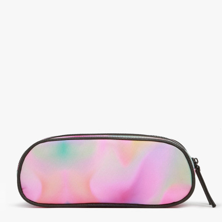 Chameleon Double Vintage Fantasy Pink Tie And Dye Pencil Case