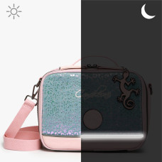 Caméléon Vintage Fantasy Isothermal Lunch Bag Shiny Leo