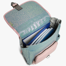 Caméléon Vintage Fantasy Sac A Dos 30cm Shiny Leo ouvert