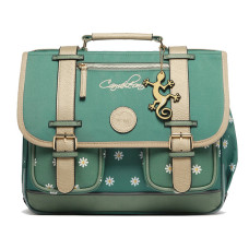Caméléon Vintage Fantasy Girl School Bag 35cm Green Marguerite