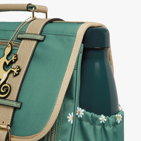 Caméléon Vintage Fantasy Girl School Bag 35cm Green Marguerite