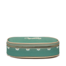 Chameleon Oval Pencil Case Vintage Fantasy Green Marguerite