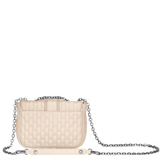 Longchamp Amazone Crossbody Quilted Bag Chalk