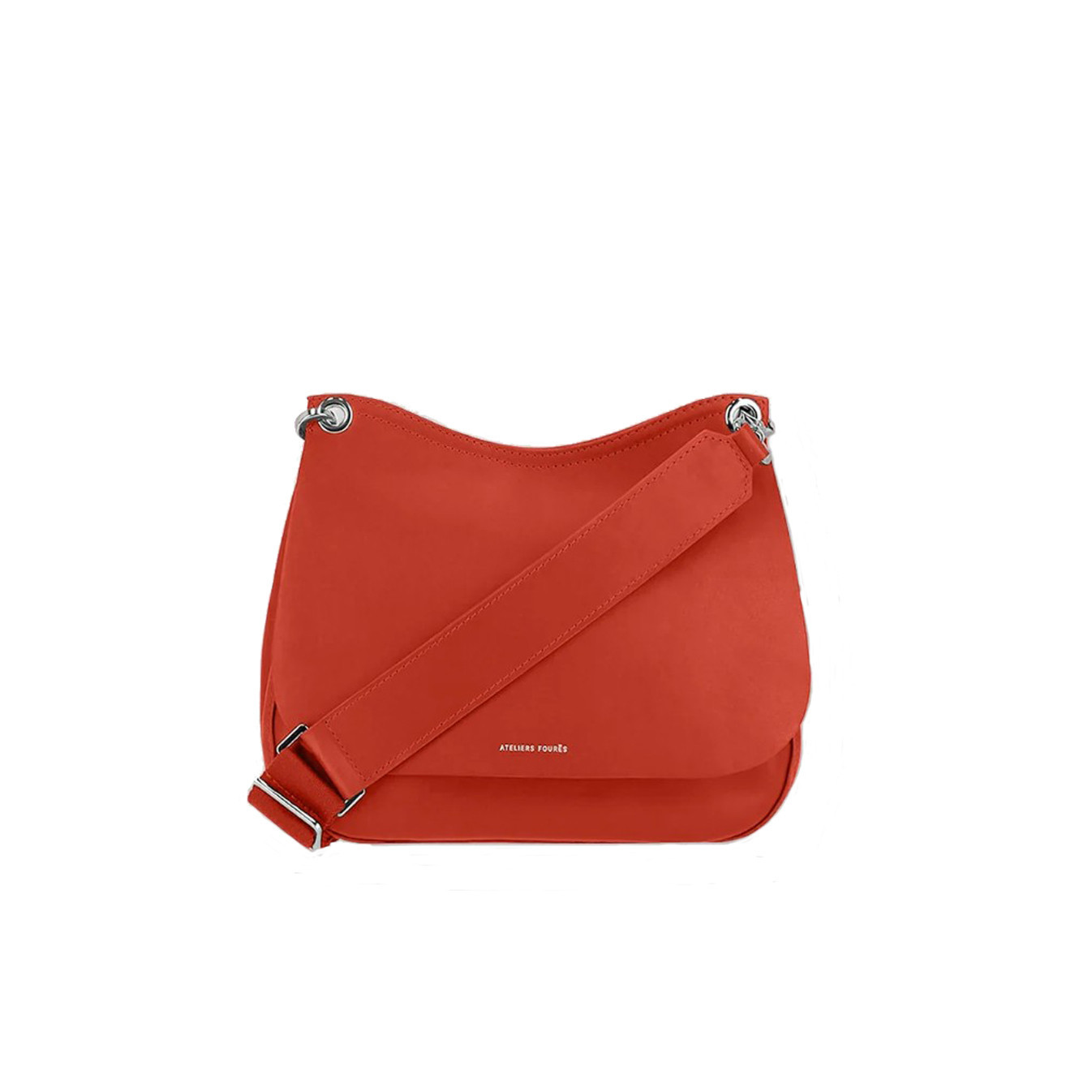 Ateliers Fourès Aphrodite H300 Orange Shoulder Bag