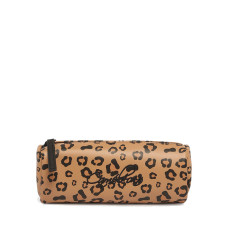 Chameleon Simple Vintage North Tan Leopard Pencil Case