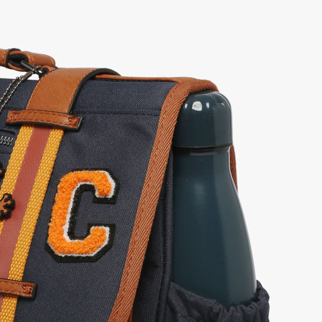 Caméléon Vintage Urban Backpack 35cm Mustard Badges