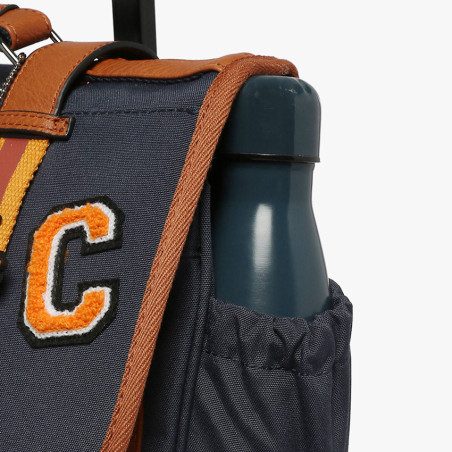 Caméléon Vintage Urban Boy Cartable A Roulettes 38cm Mustard Badge cote