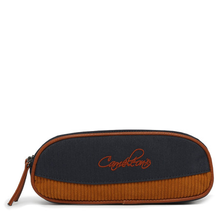 Cameleon Double Pouch Vintage Urban Mustard Badges