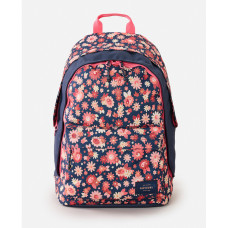 Rip Curl Back To School Backpack Dome and Chou Chou Navy Pink