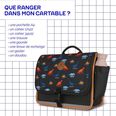 Cabaïa Discover School Bag S 4/6 years 35cm Cologne Collodi