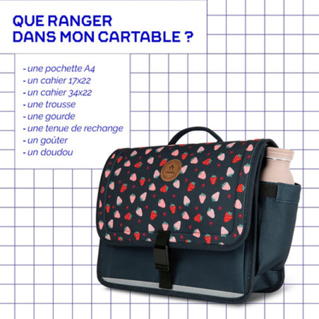 Cabaïa Discover School Bag S 4/6 years 35cm Reykjavik Plougastel