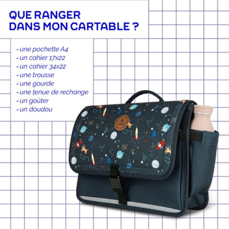 Cabaïa Discover School Bag S 4/6 years 35cm Reykjavik Roswell