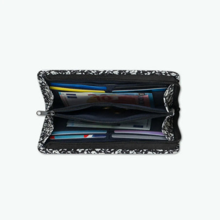 Cabaïa  Wallet Large Grand Portefeuille et Compagnon Catane ouvert
