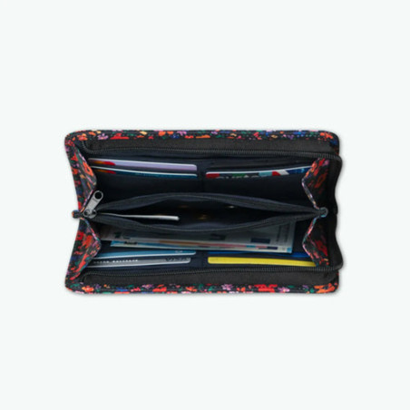 Cabaïa Wallet Large Grand Portefeuille et Compagnon Maupiti