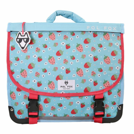 Pol Fox Reversible Backpack 35cm Strawberry