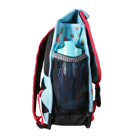 Pol Fox Reversible Backpack 35cm Strawberry