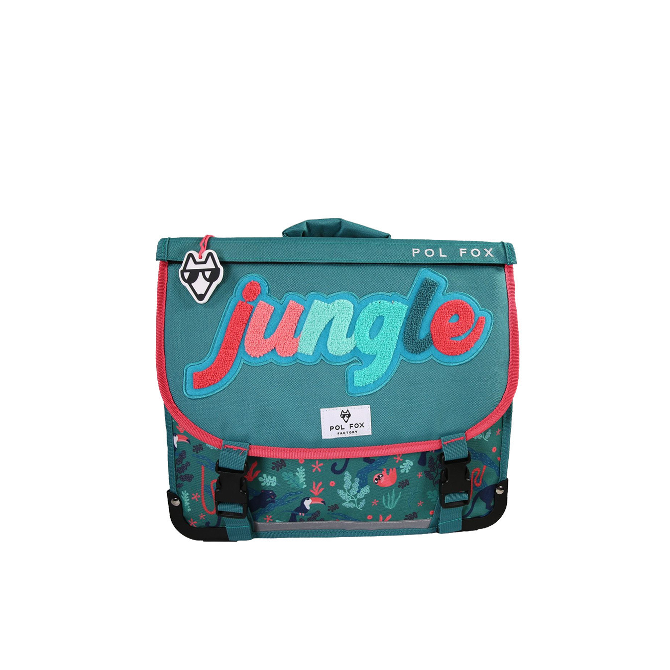 Pol Fox Reversible Backpack 38cm Jungle