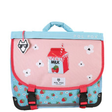 Pol Fox Reversible Backpack 38cm Strawberry