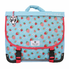 Pol Fox Reversible Backpack 38cm Strawberry