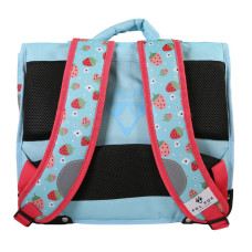 Pol Fox Reversible Backpack 38cm Strawberry
