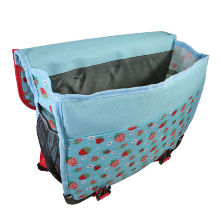 Pol Fox Reversible Backpack 38cm Strawberry