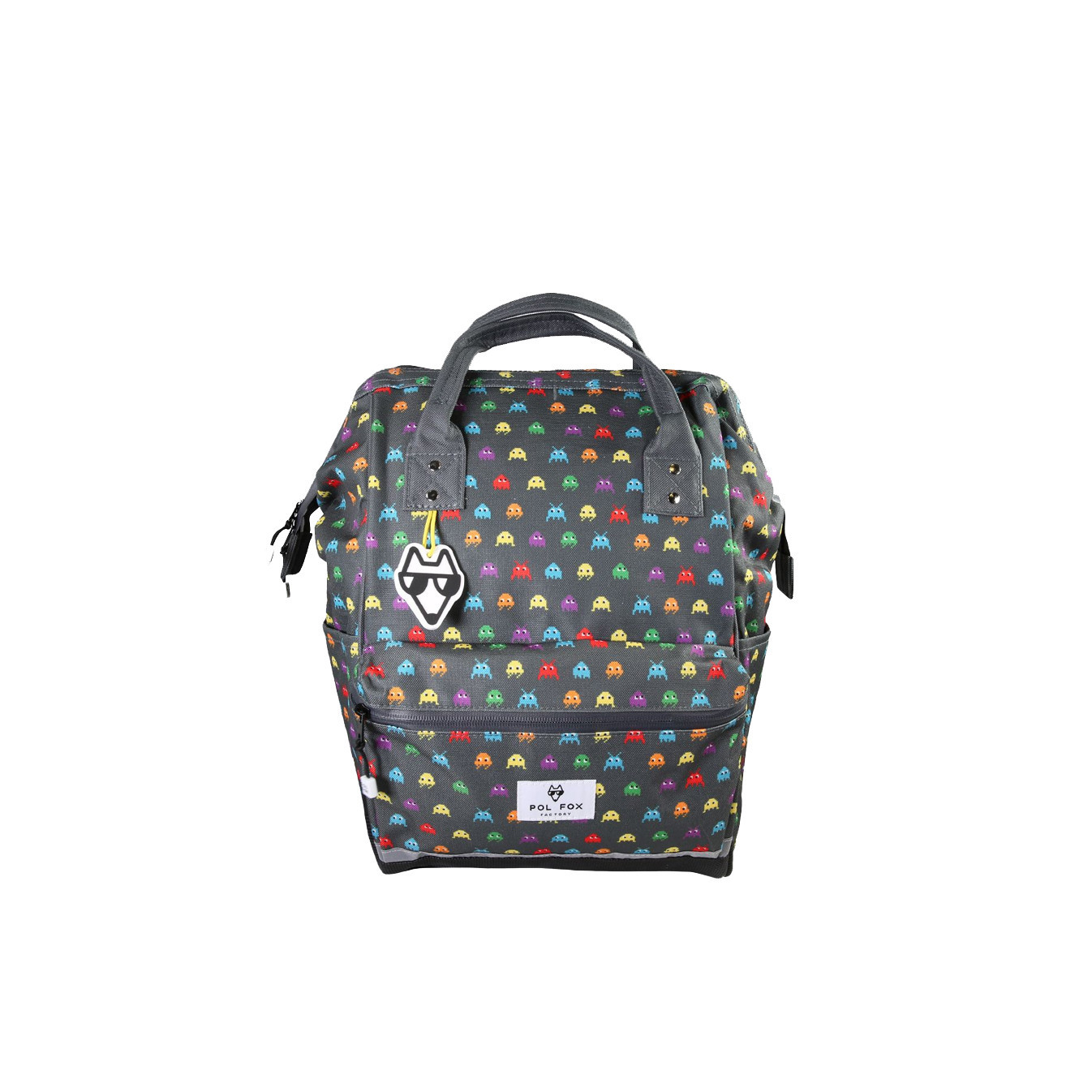 Pol Fox Spaceinvader Backpack