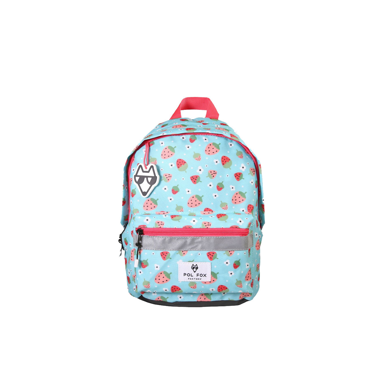 Pol Fox Mini Dome Strawberry Backpack