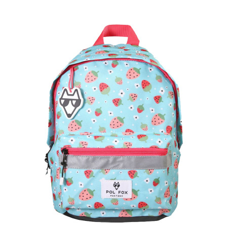 Pol Fox Sac à Dos Mini Dome Strawberry