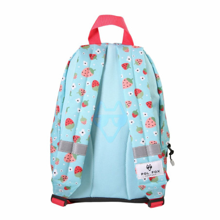 Pol Fox Mini Dome Strawberry Backpack