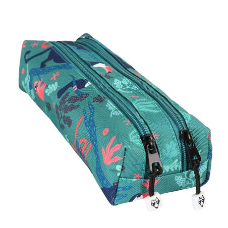 Pol Fox Trousse Double Jungle côté