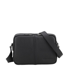 Arthur and Aston Gael Small Horizontal Satchel Black