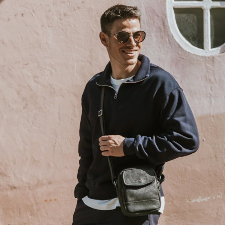 Arthur and Aston Owen M Black Satchel